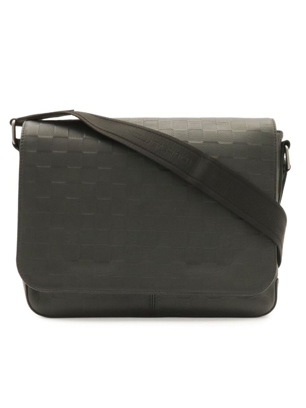 Louis Vuitton Damier Infini District PM Messenger Bag Crossbody Onyx Black